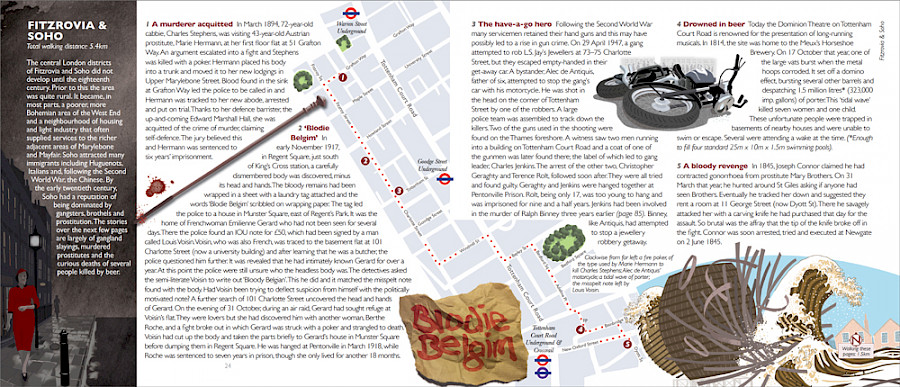 Bloody London spread